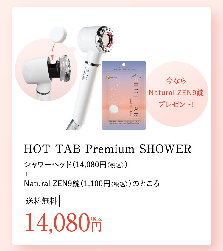 hot tab premium shower