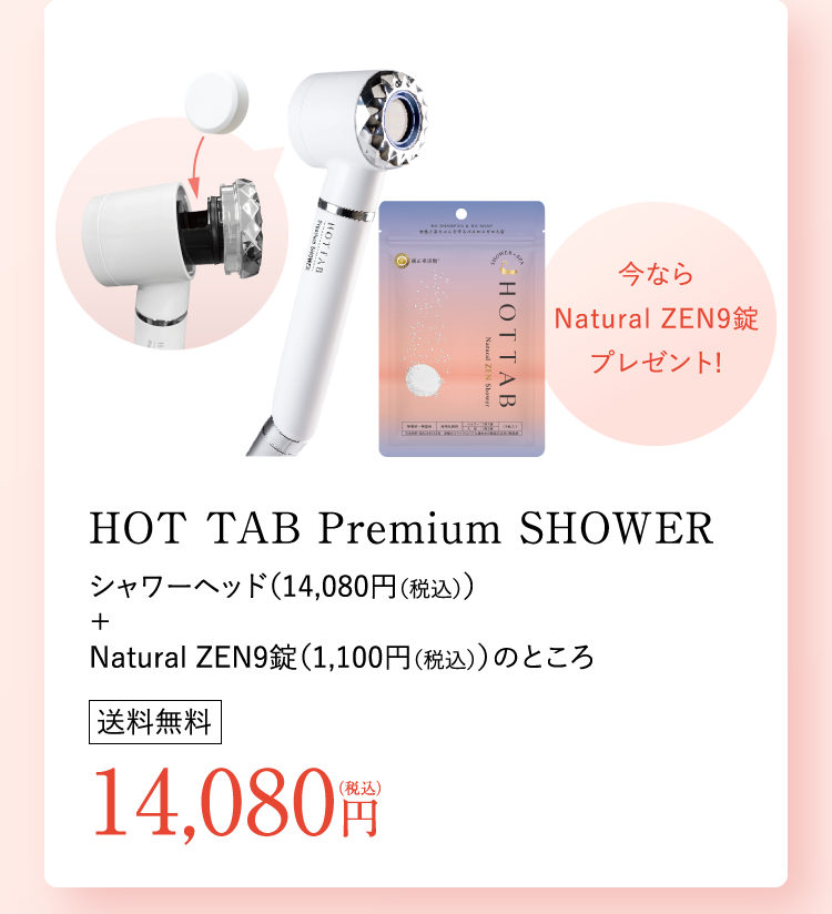 hot tab premium shower